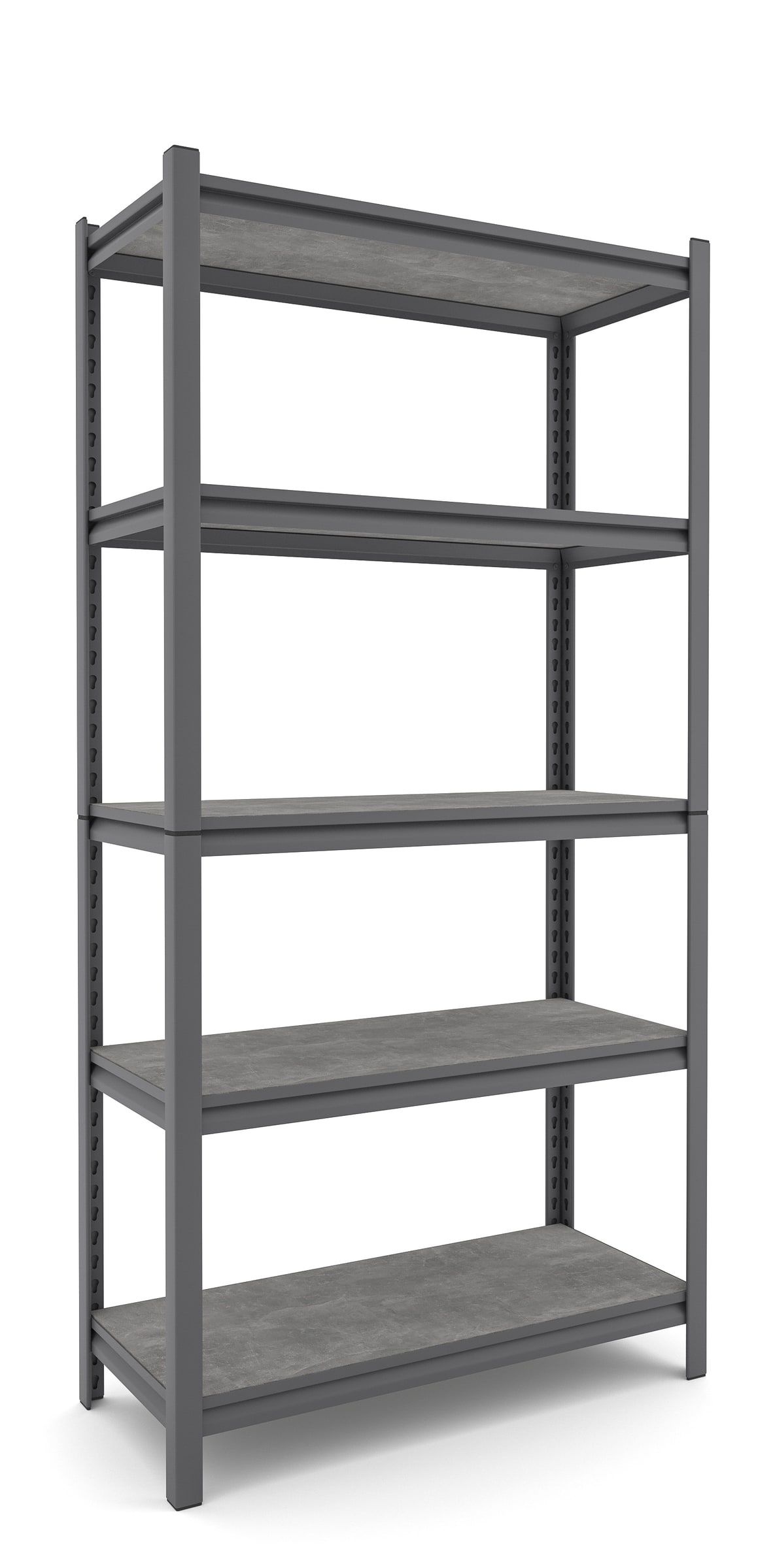 Стеллаж Everest Beamy Luxe L16-⁠225 с полками ЛДСП графит