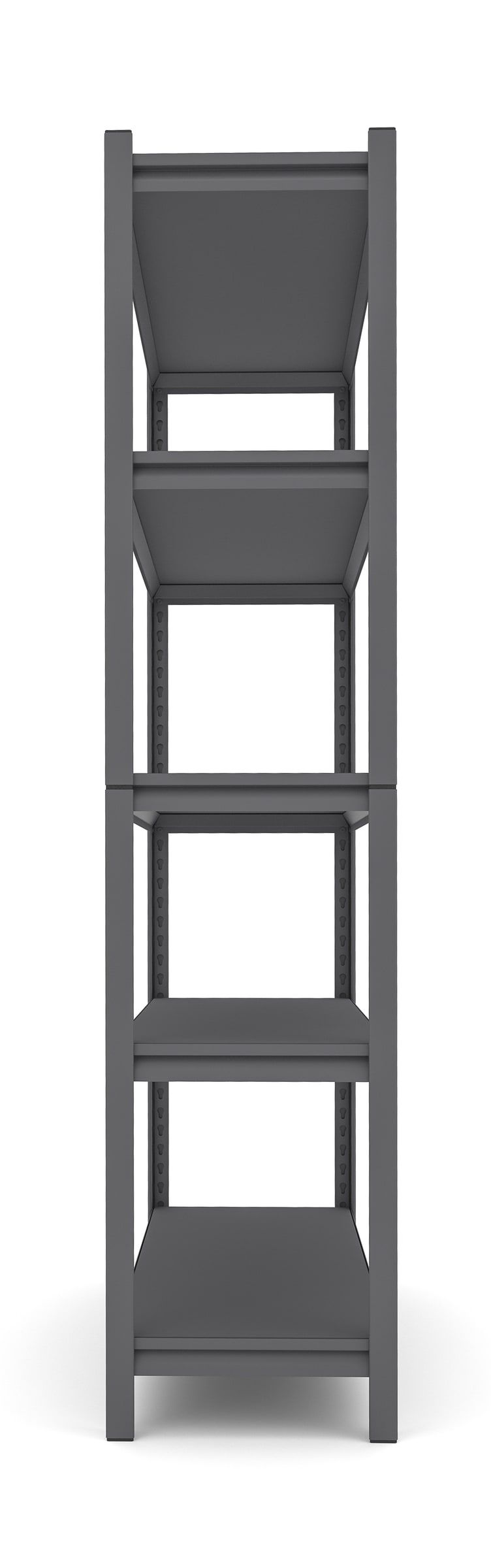 Стеллаж Everest Beamy Luxe L16-⁠225 с полками ЛДСП графит